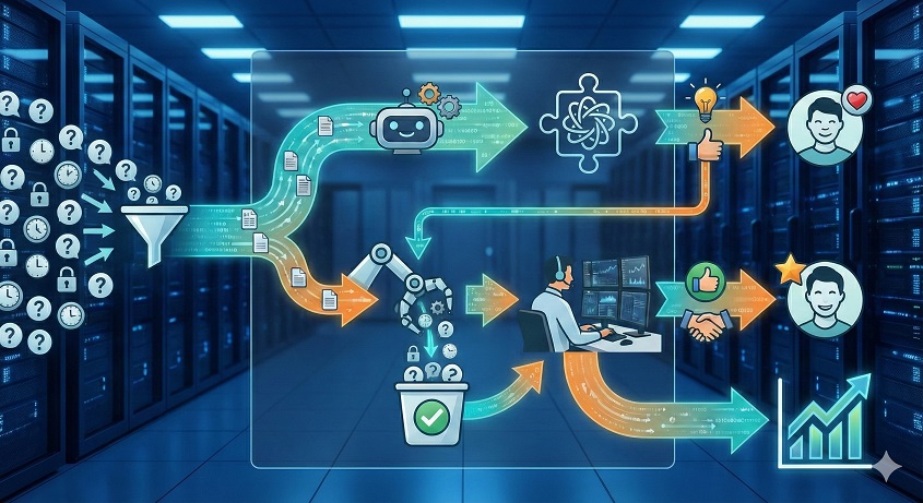 שיחת מכירה בצ'אט בוט